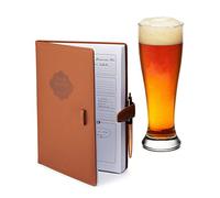 Home brew Journal for Craft Beer Homebrewers | Homebrew Logbook w/ space for 70+ recipes | Beer Glassware Reference, Beer Color Chart, Hops and Yeast Strain Chart |