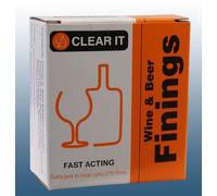 Home Brew & Wine Making - Clear It Wine & Beer Finings (Treats Up to 270 litres)