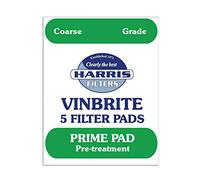 Home Brew & Wine Making - Pack of 5 Harris Coarse Grade Prime Pads to Fit Mk 3 Vinbrite Filter