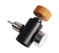 Home Brewing Co2 Tank Charging Adaptor CO2 Cartridge Refill Adapter Connector Adjustable Regulator for Kitchen Home Brew Beer Keg Beer Production Accessory(TR21-4)