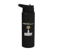 Home Brewing - Nothing Good Ferments in A Hurry - Brew Day Stainless Steel Insulated Water Bottle