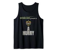 Home Brewing - Nothing Good Ferments in A Hurry - Brew Day Tank Top
