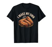 Home Buffalo Wing Cook Badge Art Scratch Maker Sauce T-Shirt