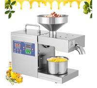 Home & Business 2nd Generation Oil Press Machine - Electric Oil Press Extractor, Cold Press Oil Maker, Automatic Oil Expeller with Smart Temp Control Home820W
