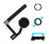 Home Button Replacement for iPad Mini 5 2019 7.9 inch A2133 A2124 A2125 A2126 Incl Flex Cable Connector -Black