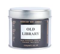 Home Candles Natural Soy Wax Scented Tin Candles Vegan 250 ml Burning Time 60h by Cosy Art (Old Library)