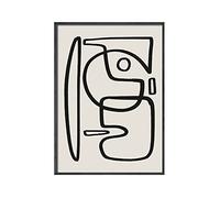 Home Canvas Abstract Drawing Figure Lying Woman Poster Couchsurfing Wall Rose Art Decoration Old Door Canvas Painting Print (Color : A, Size : 20x30cm No Frame)