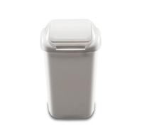 Home Centre.Direct Home Centre Lift Top Classic Plastic Waste Bin 30 Litre White