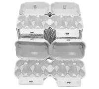 Home Centre Egg Boxes Trays 20 Pieces Box Holds 6 Eggs Recyclable Biodegradable Cardboard Plain