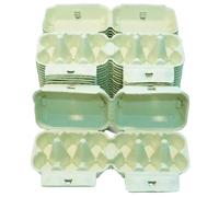 Home Centre Egg Boxes Trays 30 Pieces Box Holds 6 Eggs Recyclable Biodegradable Cardboard Yellow