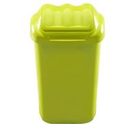 Home Centre Flip Top Plastic Waste Bin, 30 Litre, Green