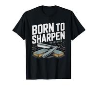 Home Chef Who Sharpens Knives Whetstone Before Every Meal T-Shirt