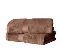 Home City, 100% Cotton, Towel Set, Chocolate - Towel | Quick Dry, Soft Luxury Towel Set, Bath Essentials for Bathroom, Guest Bath, Spa, 2 Piece Bath, Madeline Towels
