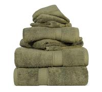 Home City, 100% Cotton, Towel Set, Forest Green - Towel