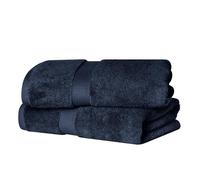 Home City, 100% Cotton, Towel Set, Navy Blue - Towel