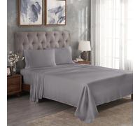 Home City, Bed Linen Set, Grey - Eastern King