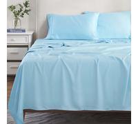 Home City, Bed Linen Set, Light Blue - King