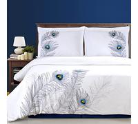 Home City, Bed Linen Set, Silver - Double