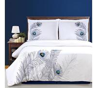 Home City, Bed Linen Set, Silver - Super-King