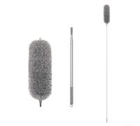 Home Cleaning Tool Retractable Duster Designed for High Ceiling Dust Hair and Spider Web Removal Without Strain (1.4M)