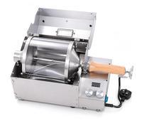 Home Coffee Roaster, 400g, 120-300°C, 10-60 RPM, Transparent Glass