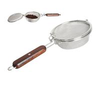 Home Coffee Roaster - Standard Manual Stainless Steel Bean Tool | Oven Accessories with Hand Operated Taste Control | Kitchen, Cafe, Picnic, Household