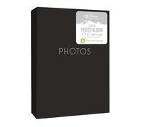 Home Collection Basic Black Mini Slip In Photo Album 80 Photos 4 x 6" Holiday Family 16 x 12cm