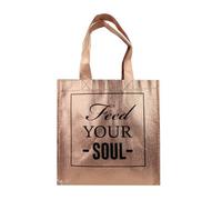 Home Collection Metallic Tote Bag Assorted Designs