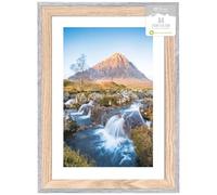 Home Collection Picture Frames With Mount Photo Frames Wood Effect Freestanding Or Wall Mount (Two-Tone, A4)