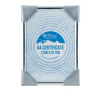 Home Collection Silver A4 Certificate Frame 21cm x 29.7cm