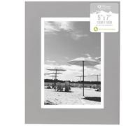 Home Collection Stylish Silver Grey Photo Frame Table & Wall Display Glass Window Gift 5 x 7