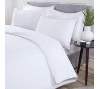 Home Collection White Pom Pom Trim Duvet Set - King - Includes: 1 X Duvet Cover, 2 X Pillowcases - Dimensions: Duvet Set: 230 X 220cm, Pillowcases: 50 X 75cm - Material: 100% Polyester, 70gsm