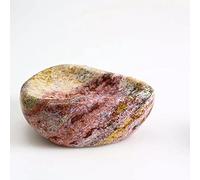Home Collections 900g-1100g Natural Carved Quartz Ocean Jasper Singing Bowl Crystal Crafts 1pc Room Decoration