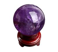 Home Collections Crystal Quartz Rainbow Amethyst Sphere Ball Stone Office Aquarium Decoration Accessories Gemstone Crystals,11cm