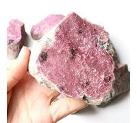Home Collections Gift Natural Rough Gemstone raw Crystal Powder Cobalt Calcite, Home (Size : 350-400g)