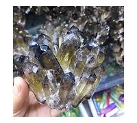 Home Collections Rare Beatiful Natural Tea Color Tibetan Ghost Phantom Quartz (Size : 500-600g) (Size : 900-1000g)