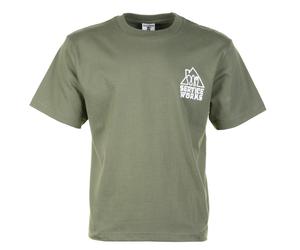 Home Comforts Tee Olive, Medium