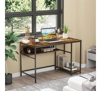 Home Computer Desk Writing Study Table Offcie PC Workstation with Storage Shelf