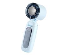 Home Cooling Fan with 100-Setting Wind Tuning, Portable Handheld Design, Lanyard Included, USB Charging Cable, Commute Portable Cooling Fan Handheld Wind Tuning Desk Commute Travel Neck Lanyard Usb