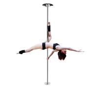 Home Dance Pole - Adjustable Height Professional Dancing Pole, Portable Removable Structure, Spin/Static Modes, Supports up to 441lbs, Great for Bodybuilding, Gymnastics, Club Use(3.43-3.61m)