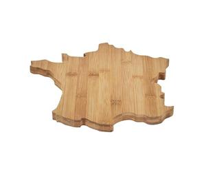 HOME DECO FACTORY French Shape Bamboo Cheese Board