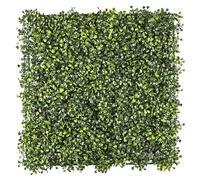HOME DECO FACTORY, HD0451 Artificial Plant Wall 50 x 50 cm - Indoor Decoration, Artificial Plant, Natural Foliage, Relaxing Atmosphere, Easy to Install - Green