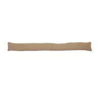 HOME DECO FACTORY, TX0249 Natural Jute Draught Excluder, Rustic Design, Draught Excluder, Easy to Install, Durable and Eco-Friendly, Brown, 90 cm