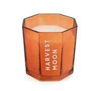 Home Deco London Harvest Moon Scented Candle, Orange Glass Holder (Large Octagonal Candle)