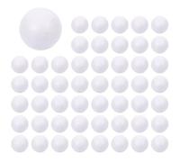 Home Decor 100Pcs Foam Craft Balls Smooth Balls Round DIY Modeling Art Projects Christmas Decoration (3cm) Home Accessories