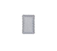Home decor aesthetic,Wooden Entrance Storage Totem Print Dining Desktop Storage Tray(Gray,M)