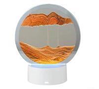 Home Decor Dynamic Moving Sand Picture Having Touch Control USB or Battery Powered Hourglass Lamp 3 C 3D Flowing Sand Night for Light