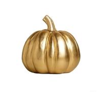 Home Decor Figurines JGmotorfi Halloween Retro Gold Pumpkin Ornaments Set Of 3 Resin Fall Decor Indoor Outdoor Farmhouse Thanksgiving Autumn Table Centerpiece Set(A) Couple Gifts(Style 4)