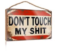 Home Decor Ideas Kitchen Do Not Touch My Property Home Signs For Front Porch Indie Room Decor(20X30CM)