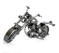 Home Decor Motorcycle Statuette, Metal Model Sculpture Floating Shelves Figurine Room Bookshelf Desk Office Décor Motorcycle Gift for Men Dad Son Friends, Man Cave Decorations Gifts for Motorcyclist
